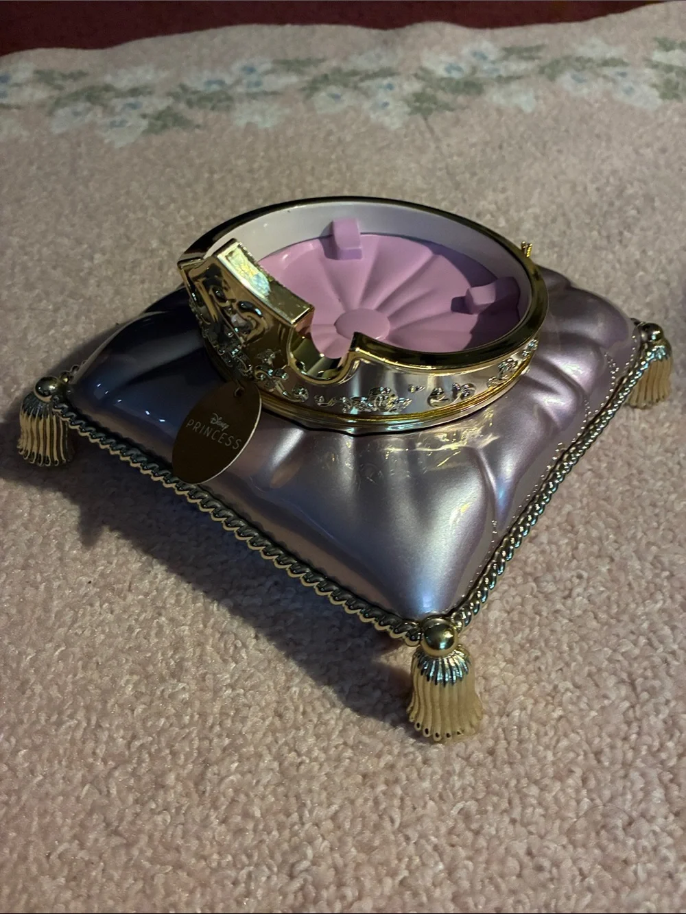 Disney Princess Iridescent Pink Crown Wristlet